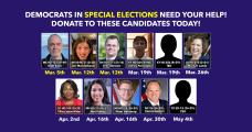 Donate to Democrats running in these Special Elections!